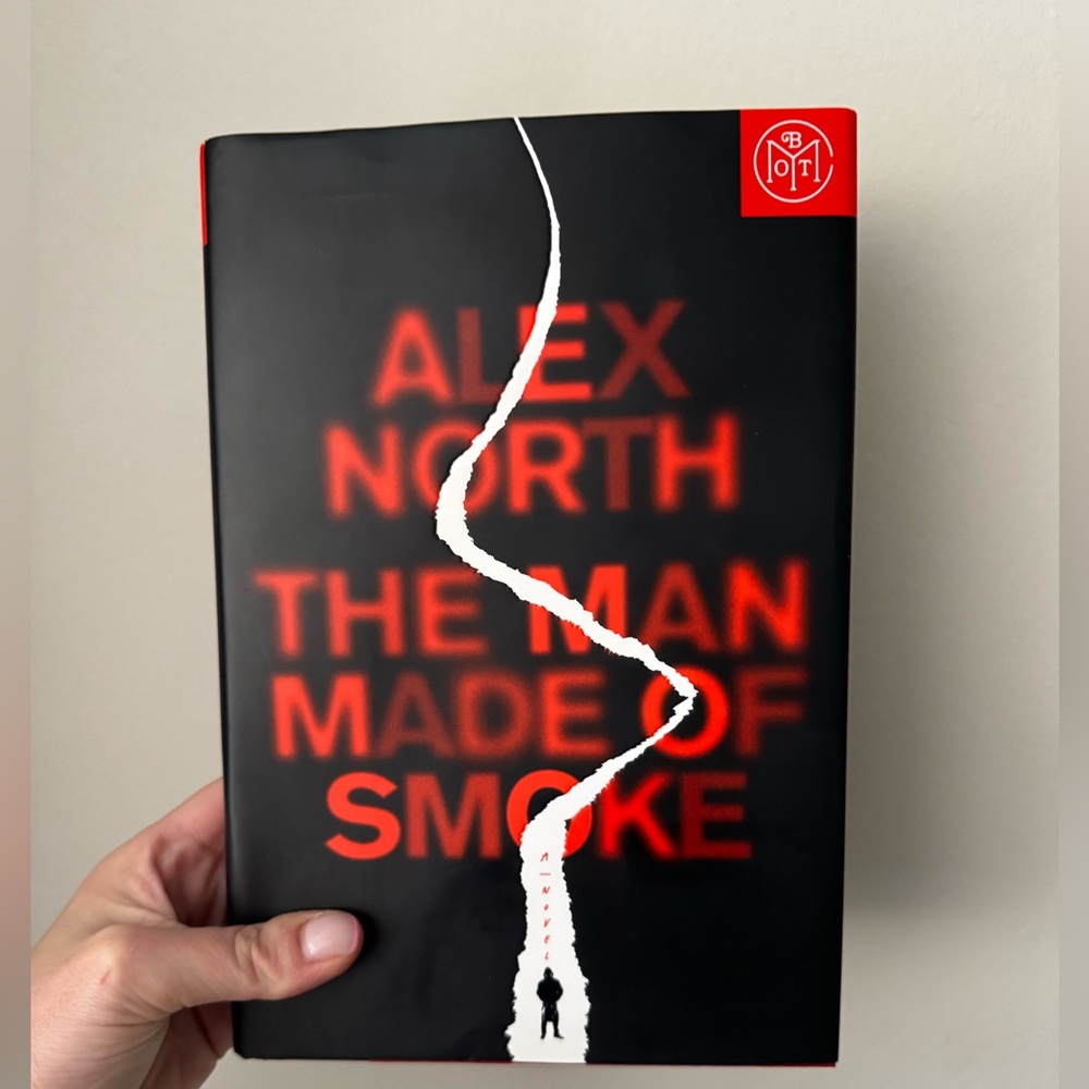 2/$20 - Book of the Month - The Man Made of Smoke by Alex North, BOTM, thriller